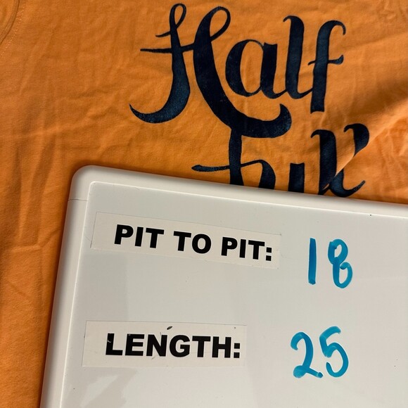 Life is Good "Half Full" Graphic Shirt Women's Size Medium - Picture 2 of 5